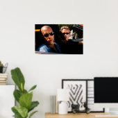 Het snelle en het woedende poster (Thuiskantoor)