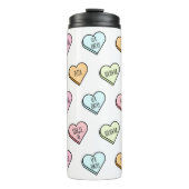 Het Snoep van de Sarcastische Valentijn Thermosbeker (Voorkant)