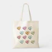 Het Snoep van de Sarcastische Valentijn Tote Bag (Achterkant)