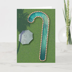 Het Snoep van Kerstmis van het Palm Springs kan Feestdagen Kaart