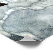 Het Snow Queen's Palace van Edmund Dulac Poster (Hoek)