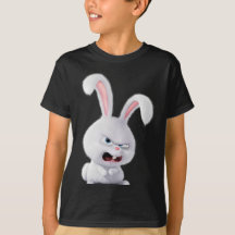 Het Snowball Rabbit Design T-Shirt