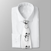 HET SNOWMAN-stropdas Stropdas (Gebonden)