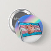 Het snuifje van de regenboog Button (Voorkant /achterkant)