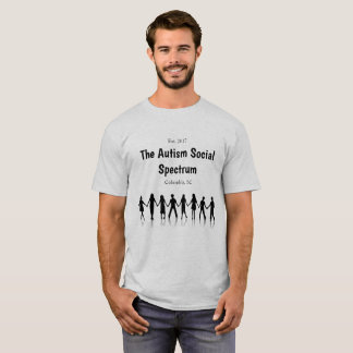 Het sociaal autisme-spectrum van Colombia T-shirt