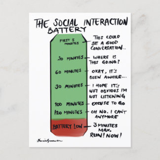 Het Social Interaction Battery Briefkaart