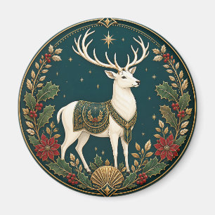 Het soevereine hert van de winter magneet