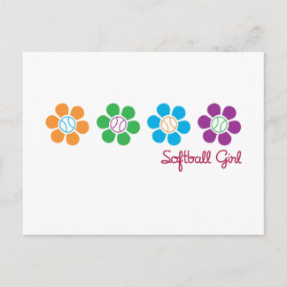 Het Softball van Bayflower Briefkaart