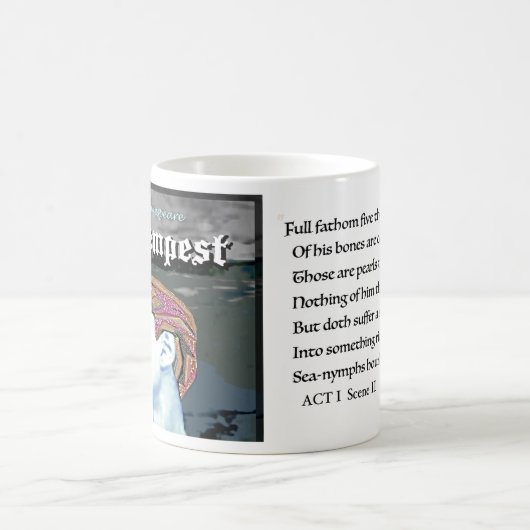 Het Song van Tempest Ariel Koffiemok (Center)