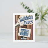 Het  Songbook-Hoesje Wasbord Briefkaart (Staand voorkant)