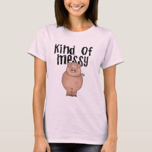 Het Soort van het varken Slordige T-shirts en