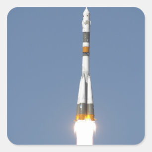 Het Soyuz TMA-12-ruimtevaartuig Vierkante Sticker