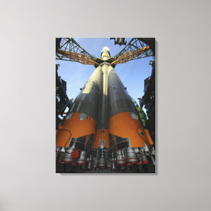 Het Soyuz TMA-13-ruimtevaartuig 2 Canvas Afdruk