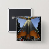 Het Soyuz TMA-13-ruimtevaartuig 2 Vierkante Button 5,1 Cm (Voorkant /achterkant)