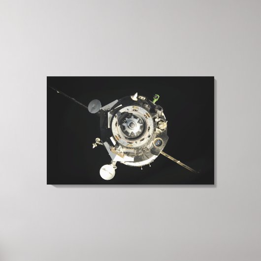 Het Soyuz TMA-17-ruimtevaartuig Canvas Afdruk (Voorkant)