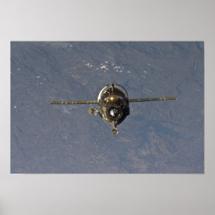 Het Soyuz TMA-19-ruimtevaartuig Poster