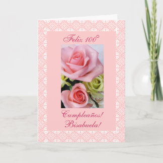 Het Spaans: 100 años - bisabuela Kaart