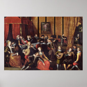 Het Spaanse concert of de Gallant Rest Poster