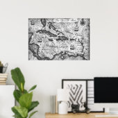 Het Spaanse hoofddoek Poster (Thuiskantoor)