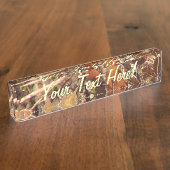 Het speciaal schilderen van Camouflage Camouflage  Naambordje (Zijkant)