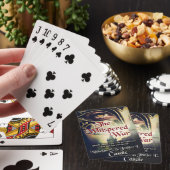 Het speeldecennium van de doorgewinterde oorlog speelkaarten (Insitu)