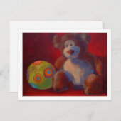 Het speelgoed draagt briefkaart (Voorkant / Achterkant)