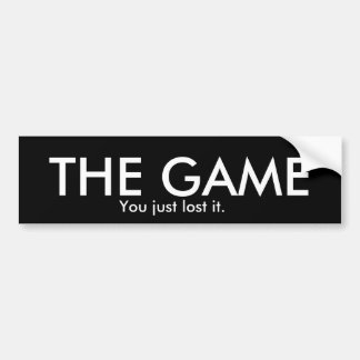 HET SPEL BUMPERSTICKER