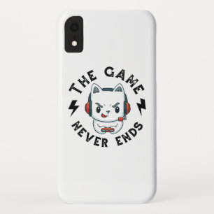 Het spel eindigt nooit iPhone XR hoesje