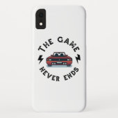 Het spel eindigt nooit Case-Mate iPhone case (Achterkant)
