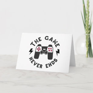 Het spel eindigt nooit kaart