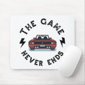 Het spel eindigt nooit muismat (Met muis)