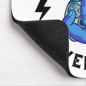 Het spel eindigt nooit muismat (Hoek)