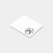 Het spel eindigt nooit post-it® notes (Schuin)