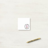 Het spel eindigt nooit post-it® notes (Op bureau)