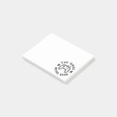 Het spel eindigt nooit post-it® notes (Schuin)