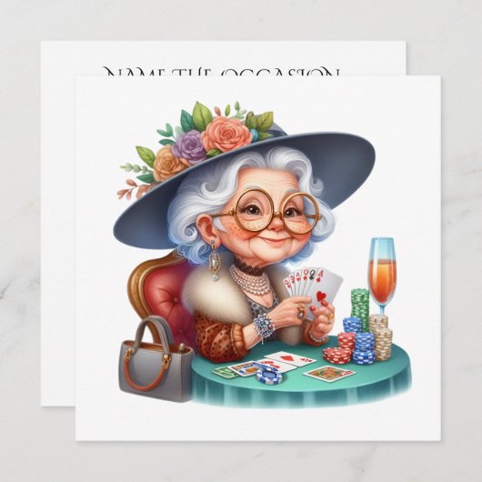 Het spel is aan kaart (Voorkant / Achterkant)