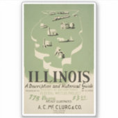 Het spel is gebaseerd op de American Guide Series Sticker (Voorkant)