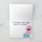 Het spel toont Gelukwensen Kaart (Binnen)