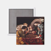 Het spel van Backgammon Magneet (Voorkant / Achterkant)