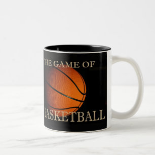Het spel van Basketball Tweekleurige Koffiemok