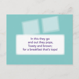 Het spel van de schatjacht - Clue #4 - Toaster Briefkaart