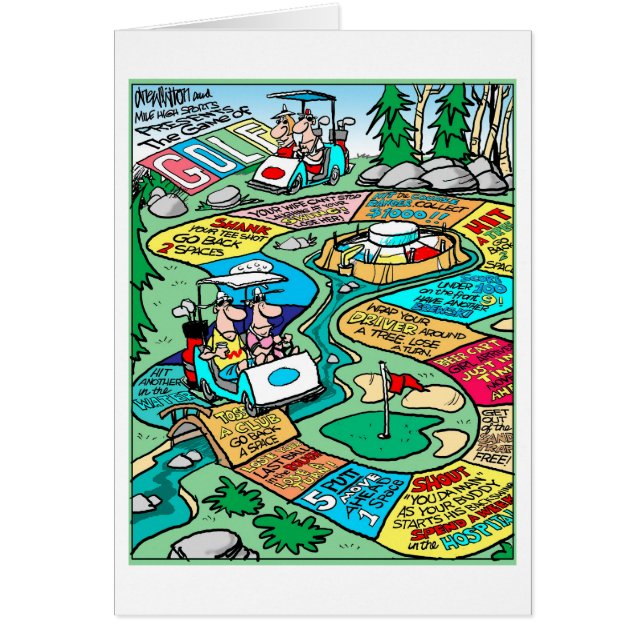 Het spel van Golf (Voorkant)