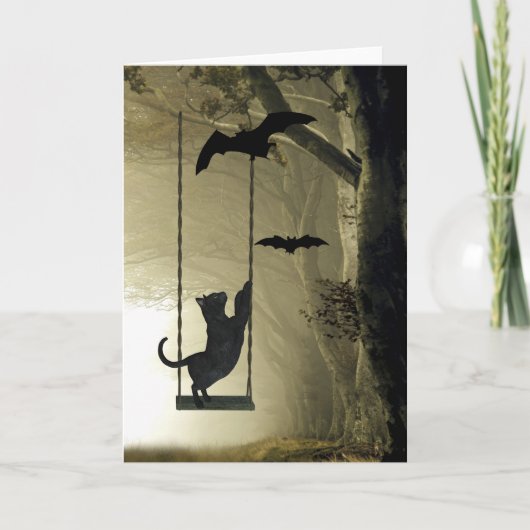 Het Spel van Halloween Kaart (Voorkant)