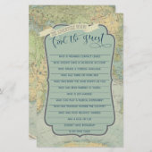 Het Spel van het Baby shower van het avontuur vind (Voorkant / Achterkant)