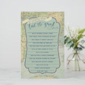 Het Spel van het Baby shower van het avontuur vind (Staand voorkant)