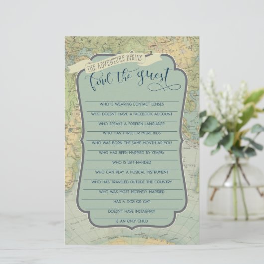 Het Spel van het Baby shower van het avontuur vind (Staand voorkant)