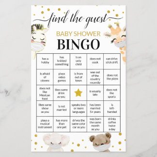 Het Spel van het baby shower vindt de Kaart van he