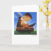 Het Spel van het kind Kaart (Gele Bloem)