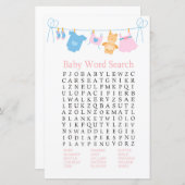 Het Spel van het Onderzoek van Word van het Baby s (Voorkant / Achterkant)