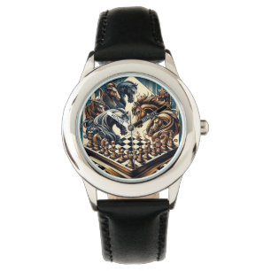 Het spel van ridders - schaken ontmoet fantasie horloge